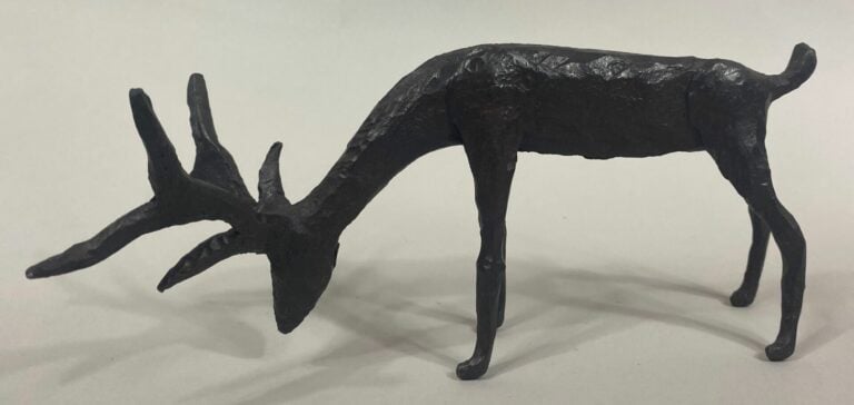 André FABRE (1920-2011) - Chevreuil - Sculpture en acier forgé - Années 1950/19…