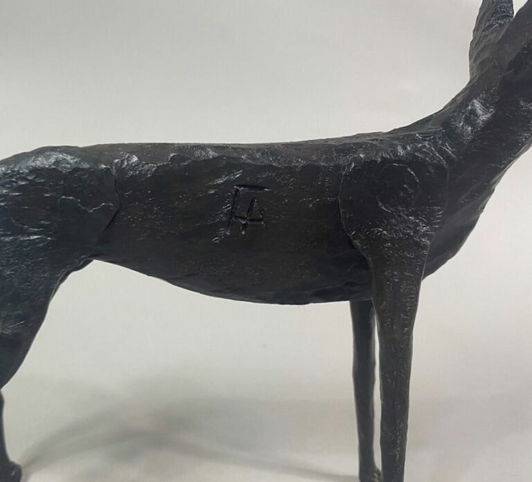 André FABRE (1920-2011) - Chien Boxer - Sculpture en acier forgé - Années 1950/…