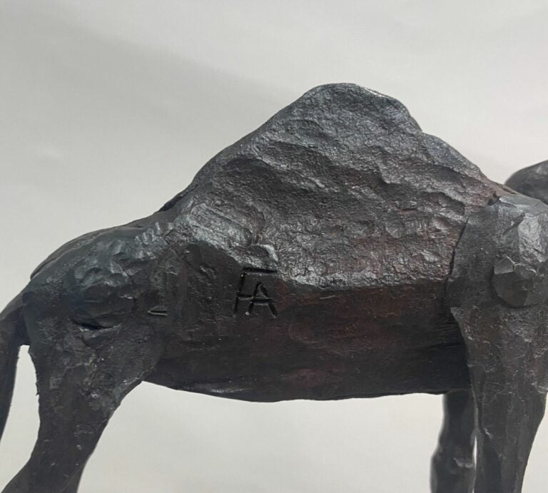 André FABRE (1920-2011) - Dromadaire - Sculpture en acier forgé - Années 1960/1…