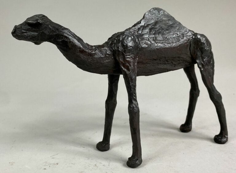 André FABRE (1920-2011) - Dromadaire - Sculpture en acier forgé - Années 1960/1…