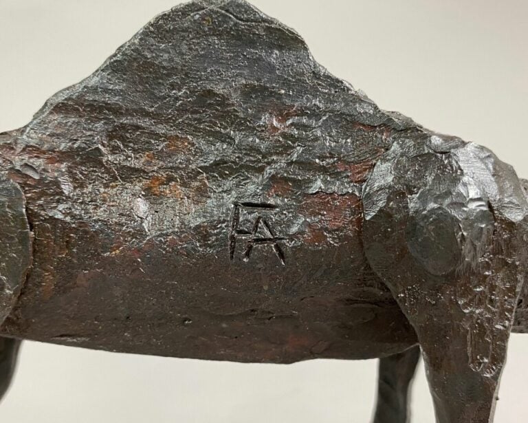 André FABRE (1920-2011) - Dromadaire - Sculpture en acier forgé - Années 1960/1…