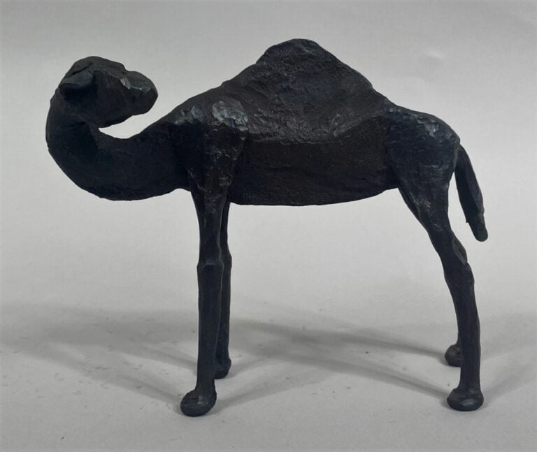 André FABRE (1920-2011) - Dromadaire - Sculpture en acier forgé - Années 1960/1…