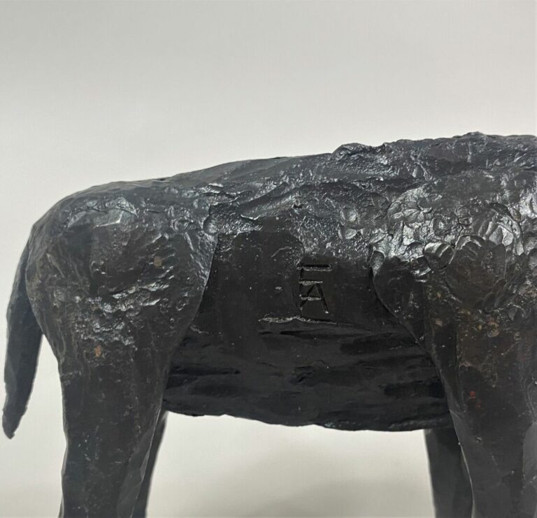 André FABRE (1920-2011) - Eléphant - Sculpture en acier forgé - Années 1970 - 1…