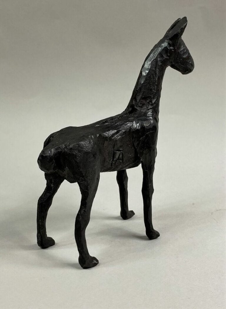 André FABRE (1920-2011) - Lama - Sculpture en acier forgé - Années 1960/1970 -…