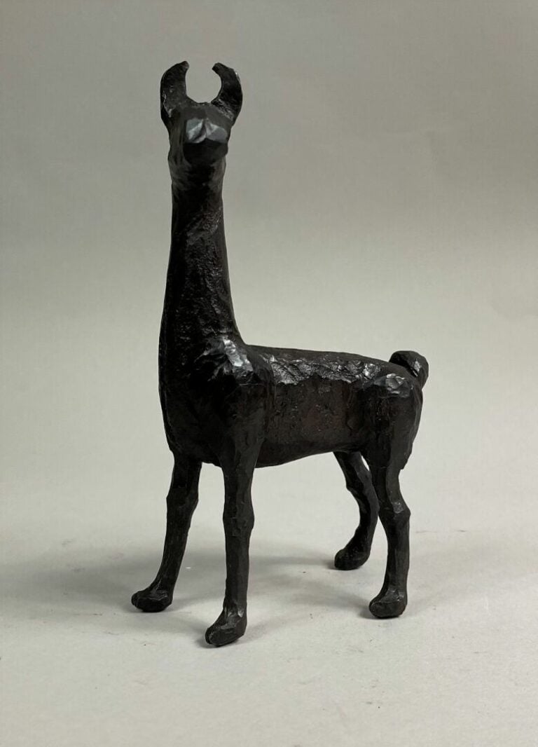 André FABRE (1920-2011) - Lama - Sculpture en acier forgé - Années 1960/1970 -…