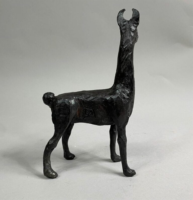 André FABRE (1920-2011) - Lama - Sculpture en acier forgé - Années 1960/1970 -…