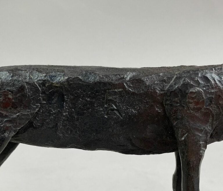 André FABRE (1920-2011) - Mouton - Sculpture en acier forgé - Années 1960 - 10…