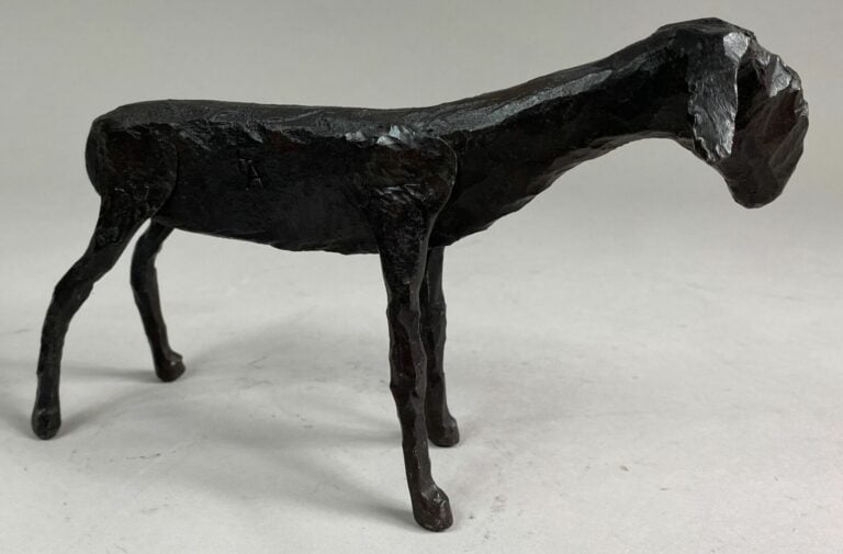 André FABRE (1920-2011) - Mouton - Sculpture en acier forgé - Années 1960 - 11…