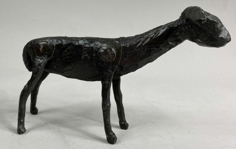 André FABRE (1920-2011) - Mouton - Sculpture en acier forgé - Années 1960 - 11…