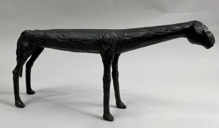 André FABRE (1920-2011) - Mouton - Sculpture en acier forgé - Années 1990 - 14,…