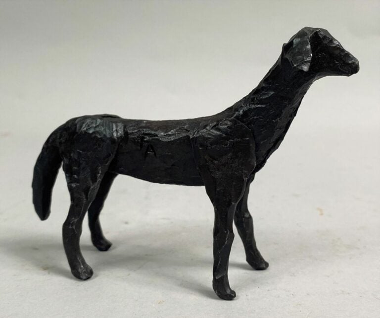 André FABRE (1920-2011) - Mouton - Sculpture en acier forgé - Années fin 1980 -…