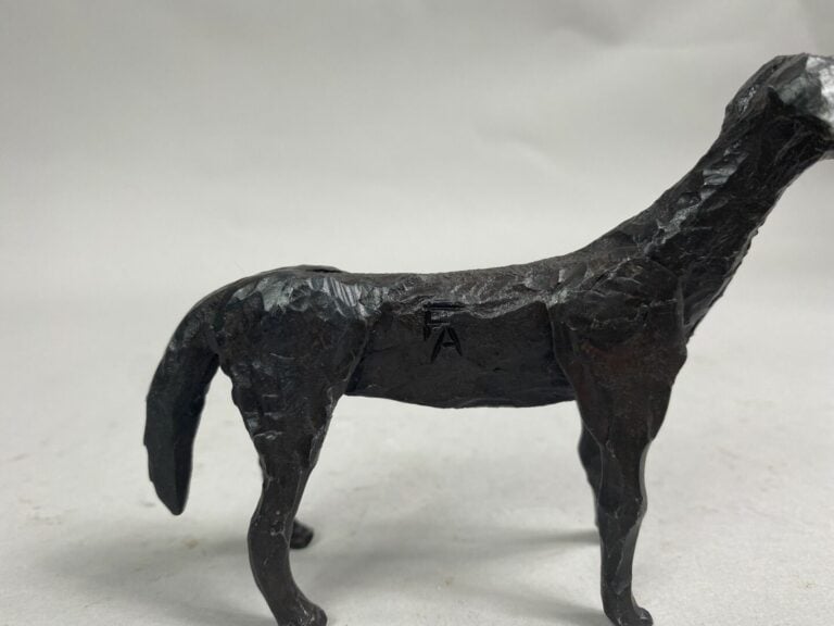 André FABRE (1920-2011) - Mouton - Sculpture en acier forgé - Années fin 1980 -…