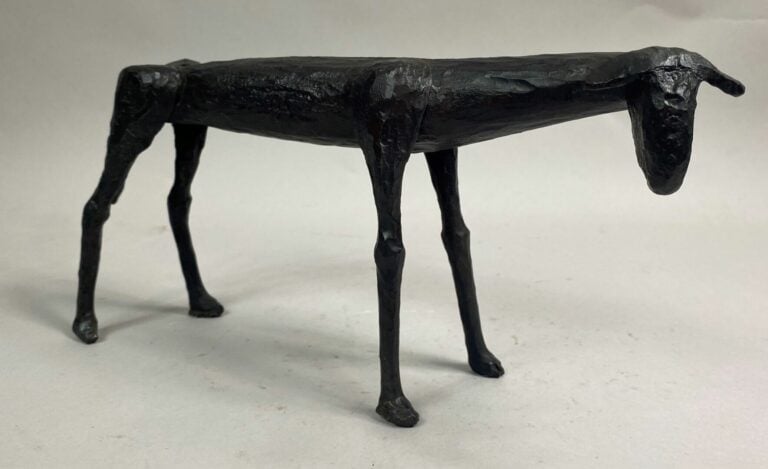 André FABRE (1920-2011) - Mouton - Sculpture en acier forgé - Années fin 1980 -…