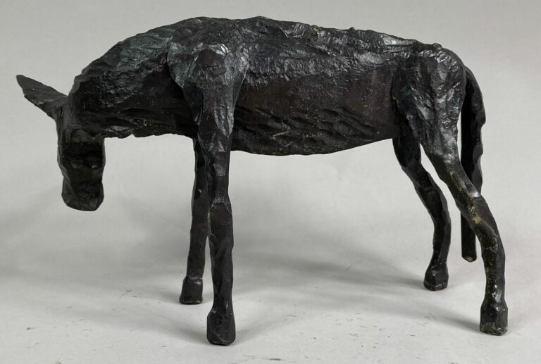 André FABRE (1920-2011) - Mulet - Sculpture en acier forgé - Années 1970 - 14 x…