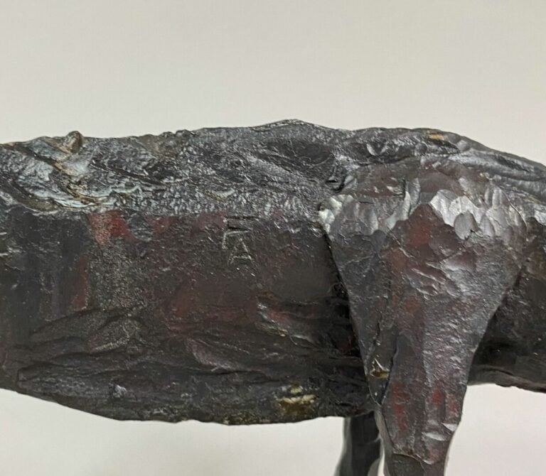André FABRE (1920-2011) - Mulet - Sculpture en acier forgé - Années 1970 - 14 x…