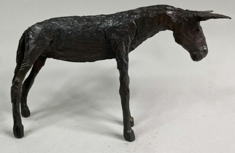 André FABRE (1920-2011) - Mulet - Sculpture en acier forgé - Années 1970 - 15 x…