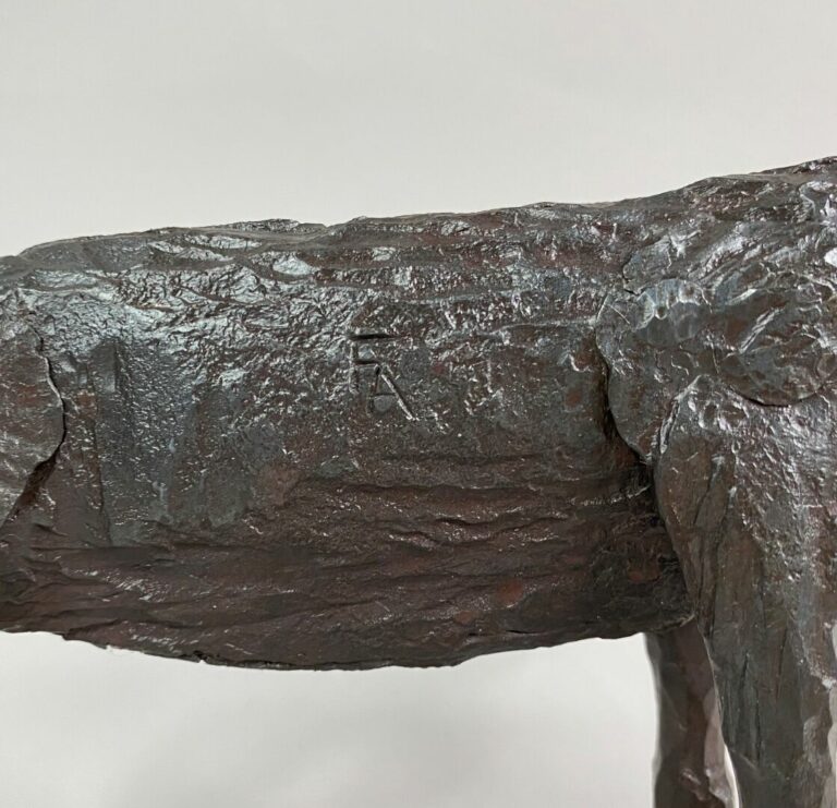 André FABRE (1920-2011) - Mulet - Sculpture en acier forgé - Années 1970 - 15 x…