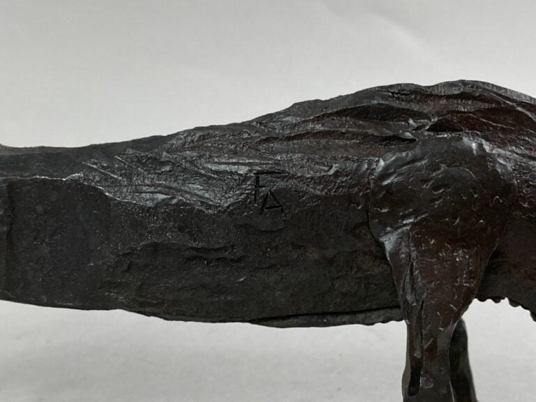 André FABRE (1920-2011) - Taureau - Sculpture en acier forgé - Années 1950/1960…