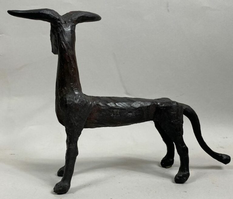 André FABRE (1920-2011) - Taureau - Sculpture en acier forgé - Années 1980 - 20…