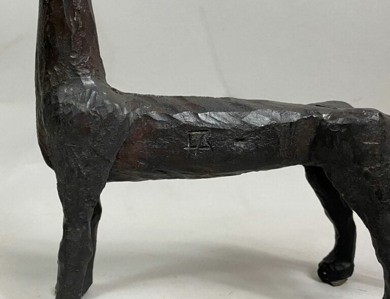 André FABRE (1920-2011) - Taureau - Sculpture en acier forgé - Années 1980 - 20…