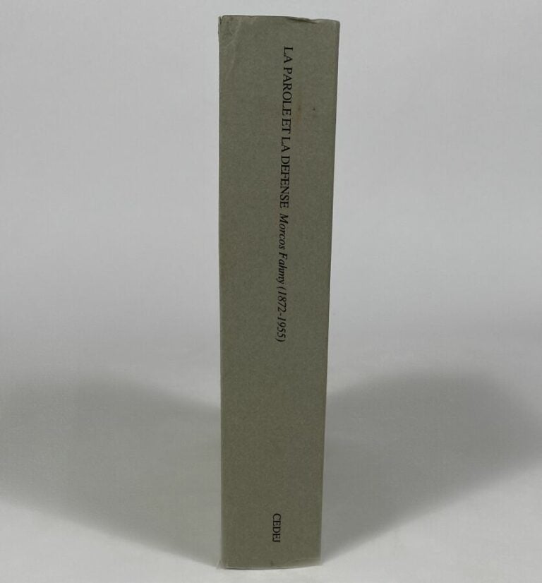 [Andrée Morcos Fahmy:La Parole et la defense].Edité au Caire par CEDEJ en 1993.…
