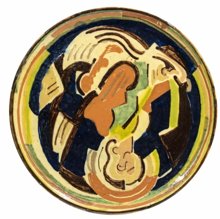 Anne DANGAR (1885-1951), d'après Albert GLEIZES, Atelier de Moly-Sabata.Grand p…