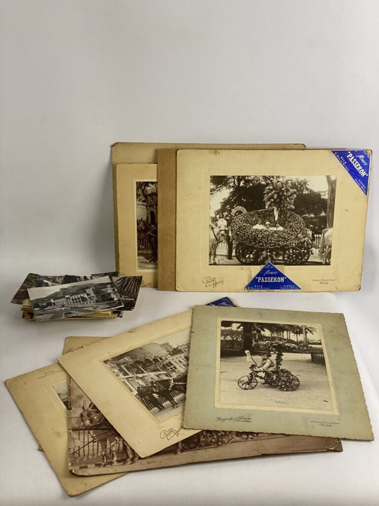 ANONYME (circa 1920) - Lot de dix photographies en noir et blanc : vues du Carn…