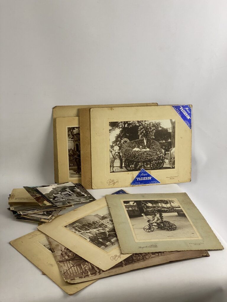 ANONYME (circa 1920) - Lot de dix photographies en noir et blanc : vues du Carn…
