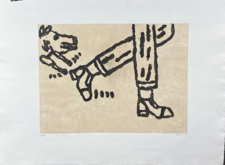 Antonio SEGUI (1934-) - Sans titre, 2016 - Gravure au carborundum, signée au cr…
