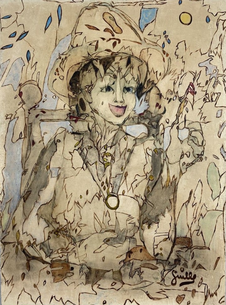 ARCHIGUILLE (1932-2017) - Adolescence - Huile sur toile, signée en bas à droite…