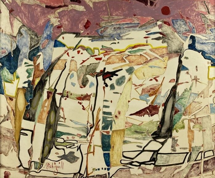 ARCHIGUILLE (1932-2017) - En Gatinais - Huile sur toile, signée en bas à gauche…