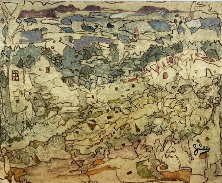 ARCHIGUILLE (1932-2017) - Voiliers en Bretagne - Huile sur toile, signée en bas…