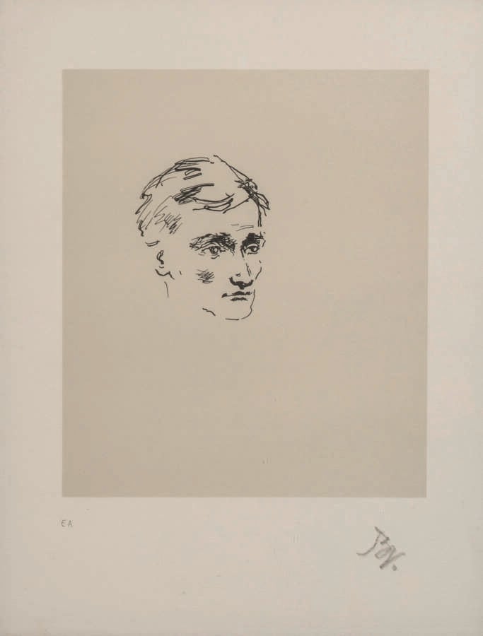 BALTHUS (Balthasar Klossowsky) dit (1908-2001) - Portrait d'Antonin Artaud - Ph…