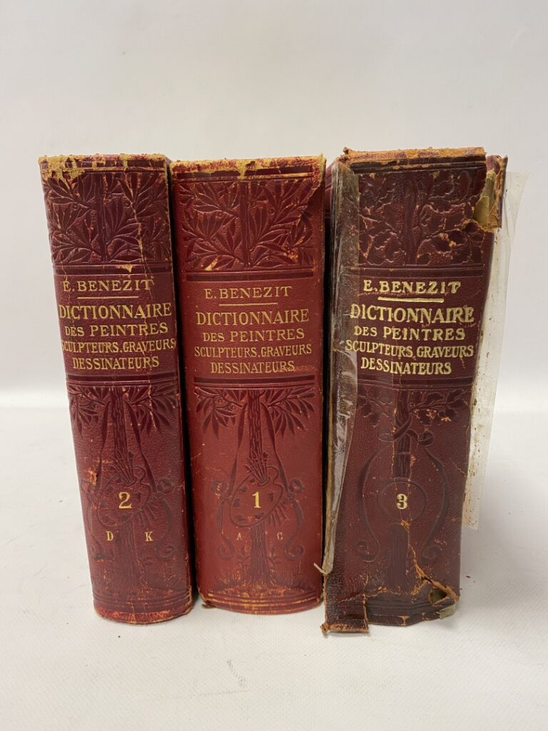 BENEZIT. - Edition de 1911, trois volumes (le dernier en état moyen).