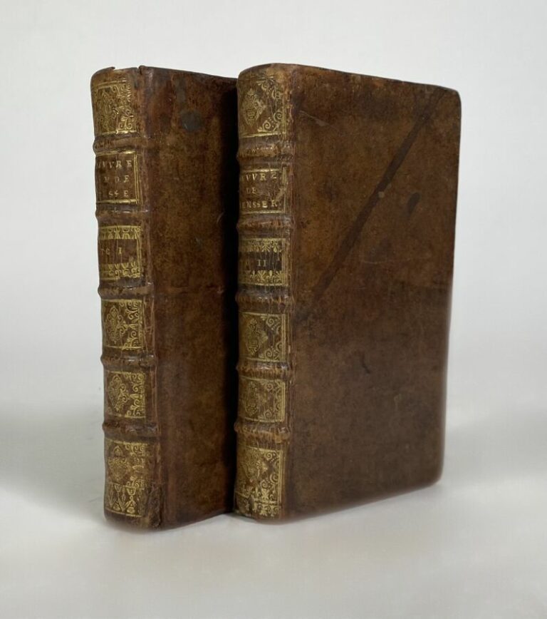 Benserrade OEuvres - P., Charles de Sercy, 1697. 2 vols in-12, plein veau.