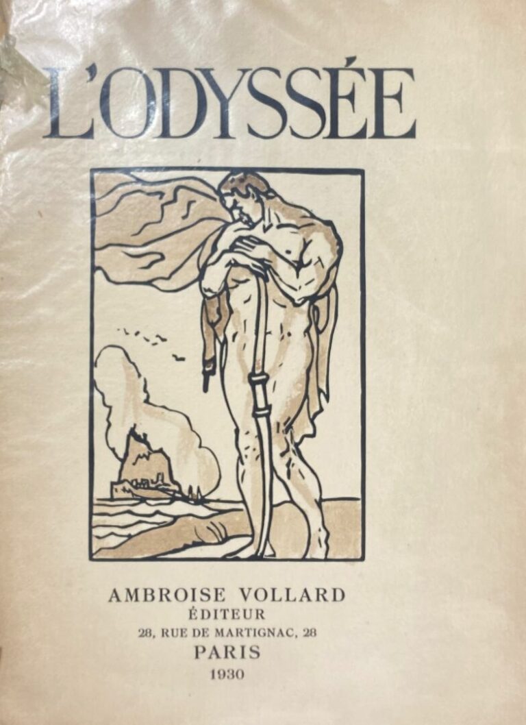 BERNARD (Emile) & HOMERE - L'Odyssée - Bois originaux d'Emile BERNARD, Ambroise…
