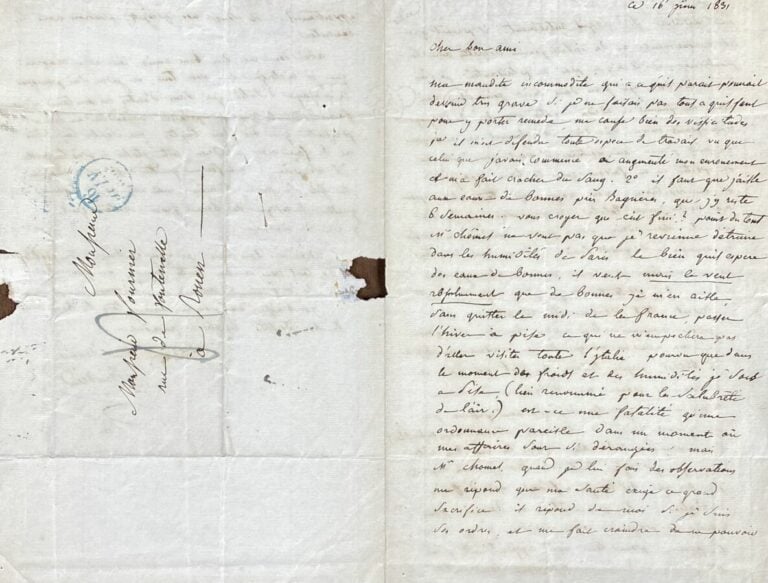 Boieldieu L.a.s. - Longue lettre