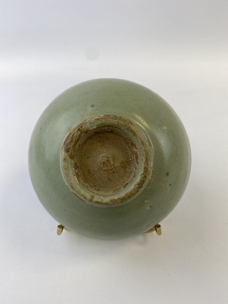 BOL EN GRES PORCELAINEUX A COUVERTE CELADON - Probablement Corée et Joséon - (é…