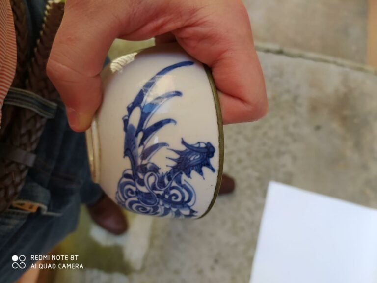 [/] BOL EN PORCELAINE DITE " BLEU DE HUÊ ", N?I PH? ?? - Vietnam, Dynastie des…