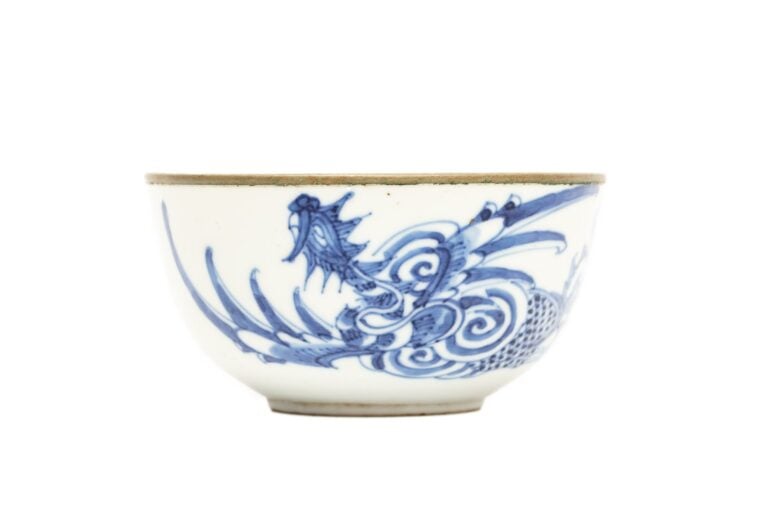 [/] BOL EN PORCELAINE DITE " BLEU DE HUÊ ", N?I PH? ?? - Vietnam, Dynastie des…