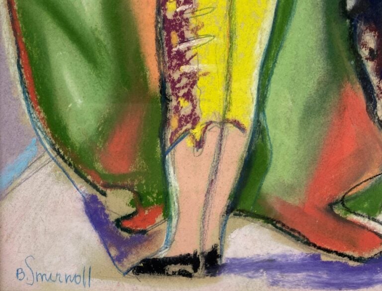 Boris SMIRNOFF (1895-1976) - Toréador - Pastel sur papier, signé en bas à gauch…
