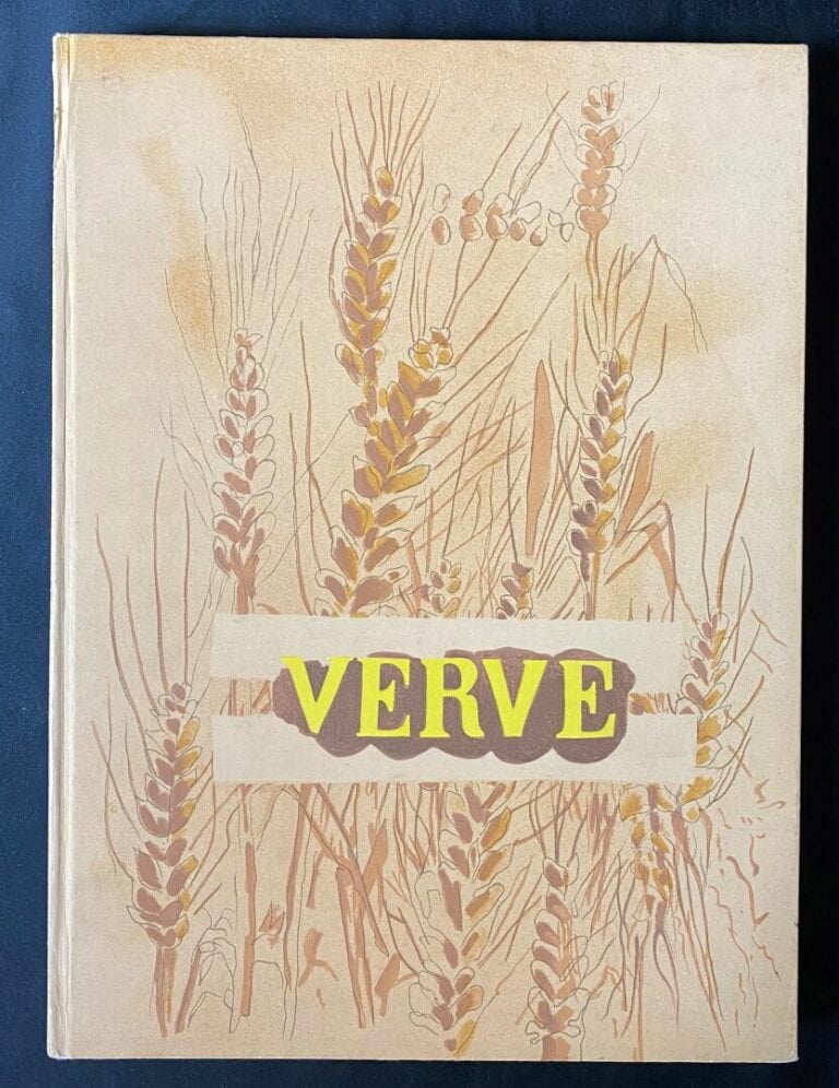 [BRAQUE (Georges)] - Revue Verve. - Revue artistique et littéraire. Vol. VIII,…