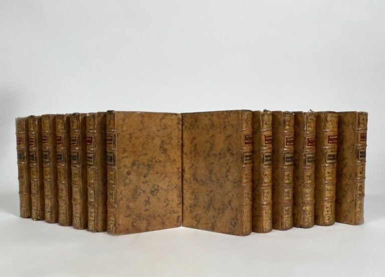 Buffon - Histoire Naturelle - P., imp. Royale, 13 vol.in-12 pl veau