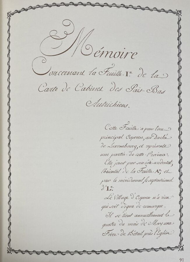 [Carte de cabinet des Pays-Bas autrichiens. Levée à l'initiative du comte de Fe…