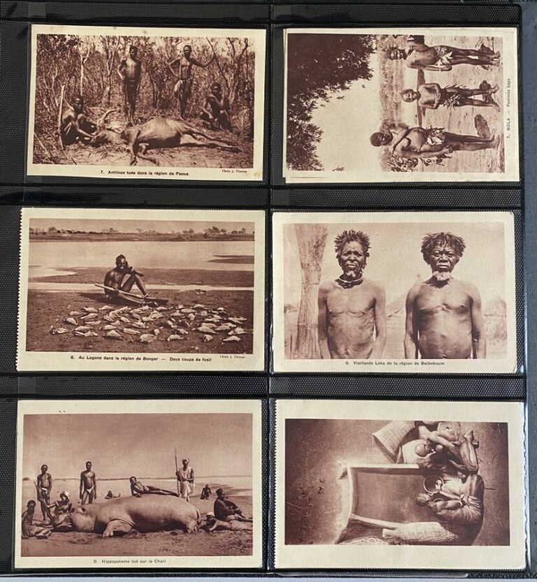 CARTES POSTALES - AFRIQUE EQUATORIALE FRANÇAISE Classeur : - - Georges F. Aurat…