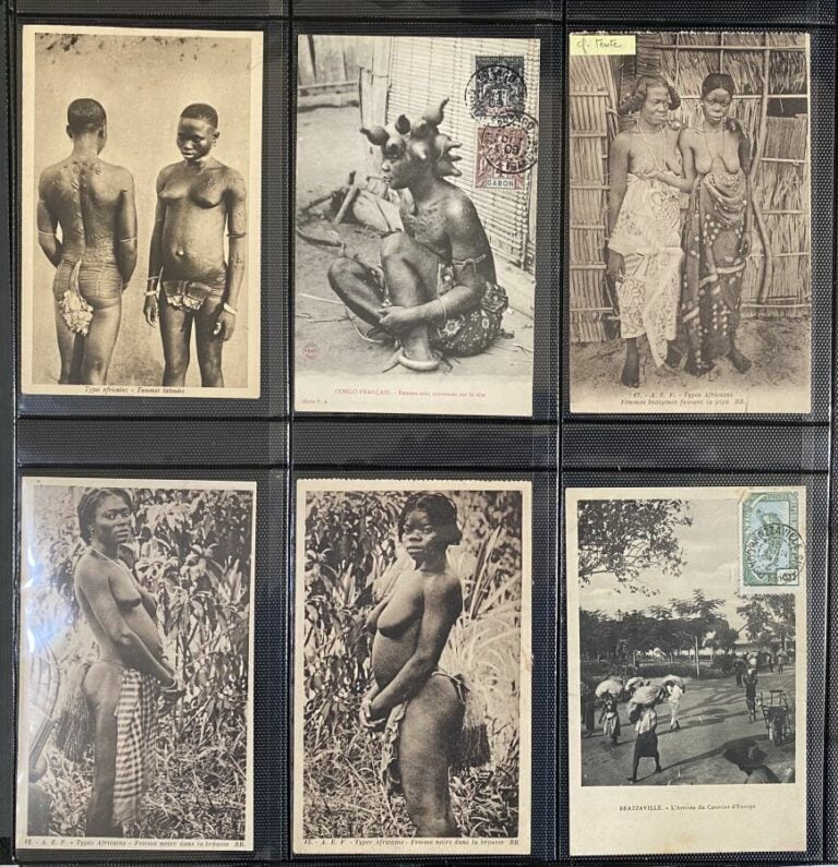 CARTES POSTALES - AFRIQUE OCCIDENTALE FRANÇAISE et AFRIQUE EQUATORIALE FRANÇAIS…
