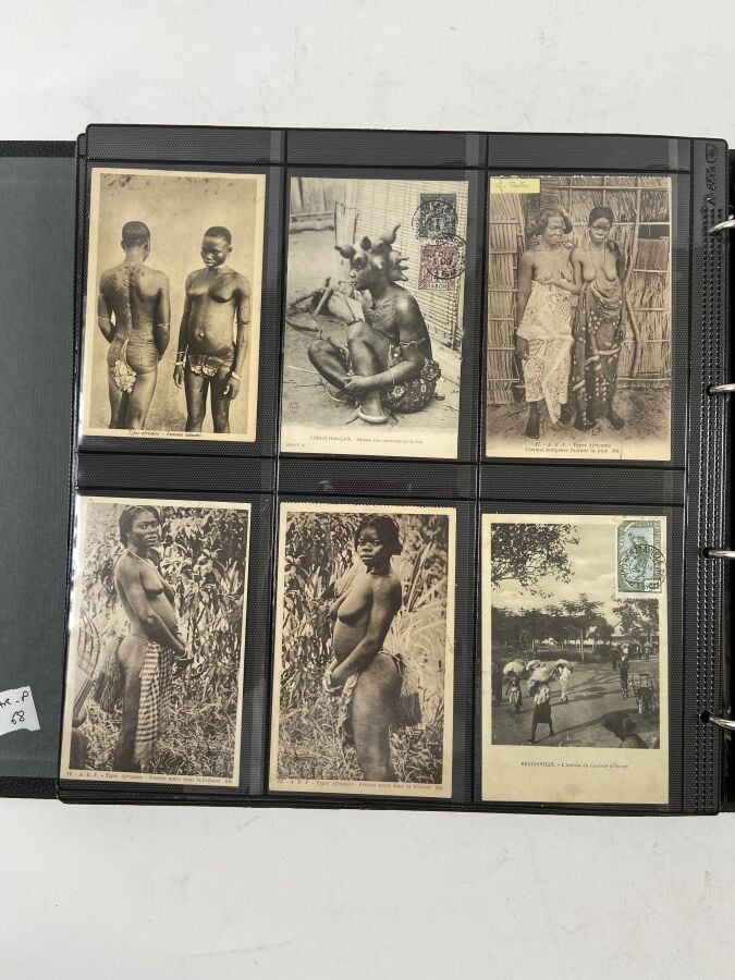 CARTES POSTALES - AFRIQUE OCCIDENTALE FRANÇAISE et AFRIQUE EQUATORIALE FRANÇAIS…