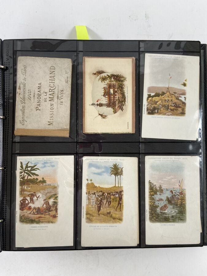CARTES POSTALES Classeur : EXPLORATEURS - MISSION MOLL - - Pierre Savorgnan de…