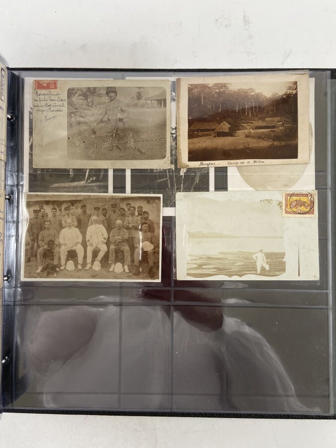 CARTES POSTALES Classeur : EXPLORATEURS - MISSION MOLL - - Pierre Savorgnan de…