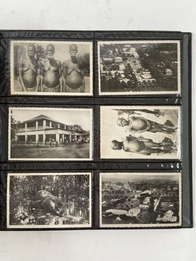 CARTES POSTALES Classeur : Oubangui-Chari. - - Suzy, M. Balard, Arrivée du géné…